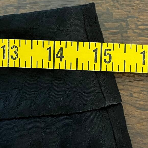 Ann Taylor Loft Black Textured Skirt Size 4 - Picture 7 of 10